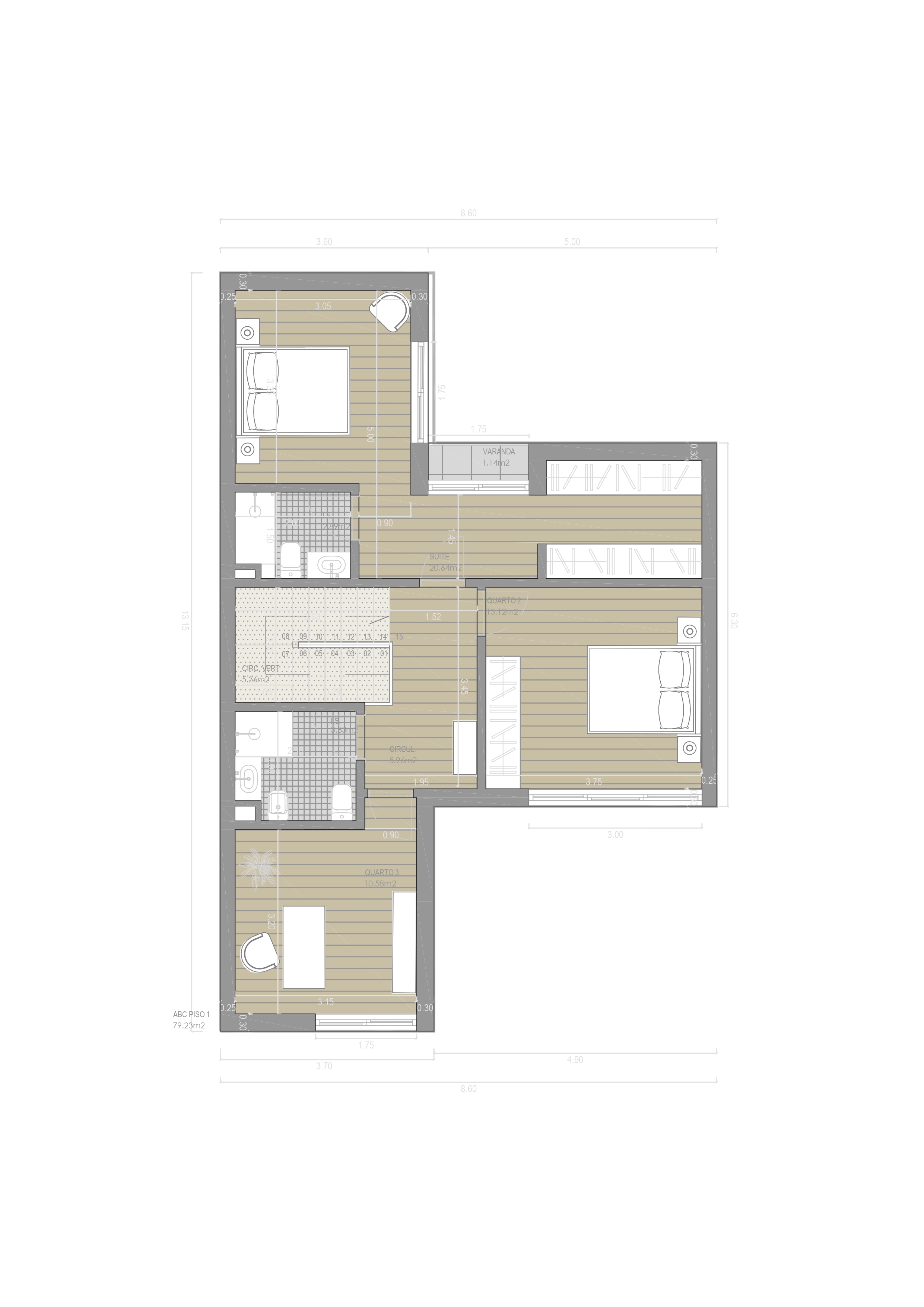 Planta 1º Andar